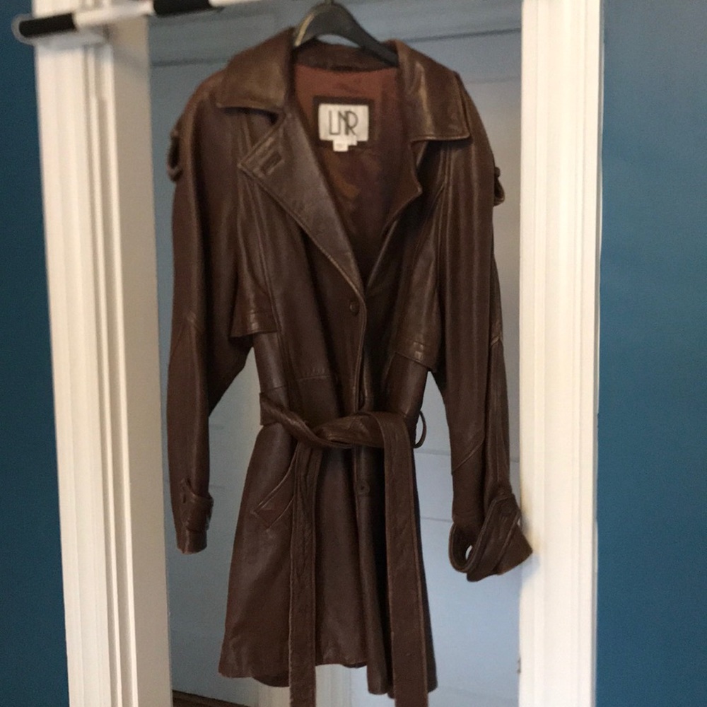 Stunning vintage genuine leather jacket